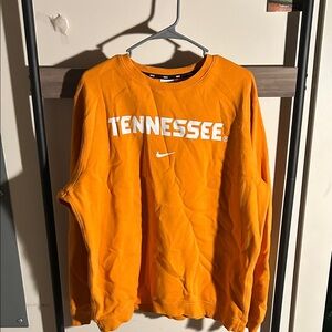 Nike Men's Orange Tennessee Crewneck Sweater